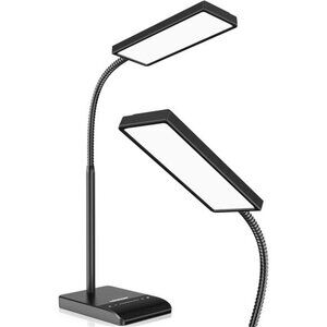 LED Desk Lamp, 800LM for Home Office, 12W Reading , Eye-Caring Desk Light, Touch